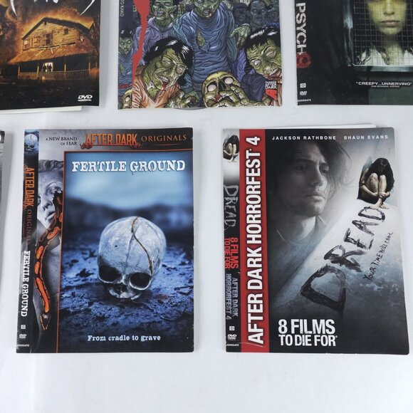 Horror DVD Lot 10 Movies Quarantine Psych 9 Offspring Fangoria Zombies Thriller - Picture 5 of 13